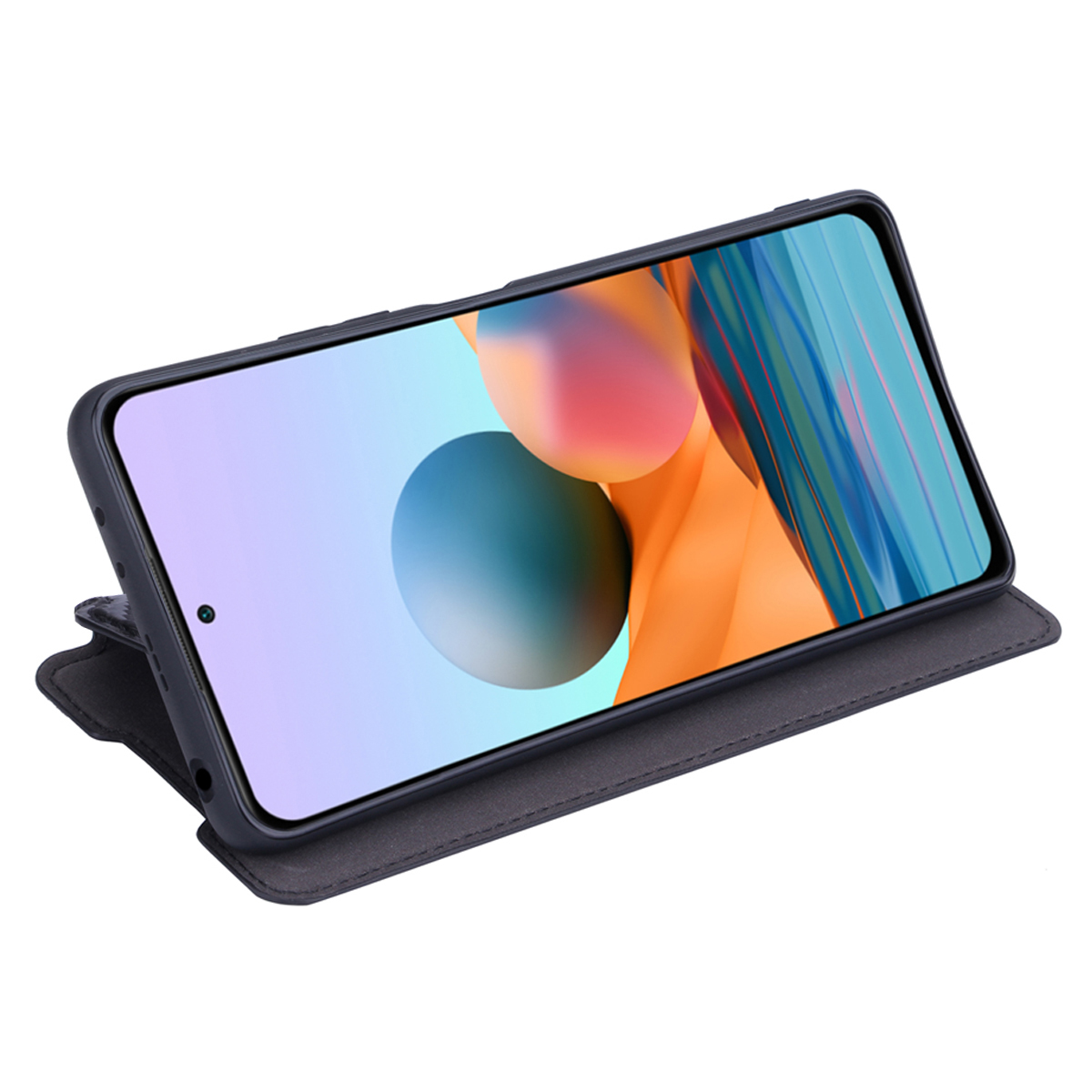 Чехол для Xiaomi Redmi Note 10 Pro G-Case Slim Premium карбон, черный