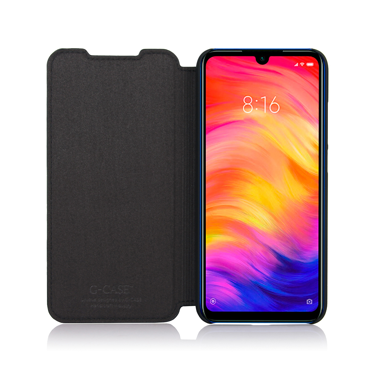 Чехол для Xiaomi Redmi Note 7 Pro G-Case Slim Premium, черный купить по  низким ценам у производителя. Доставка по России.