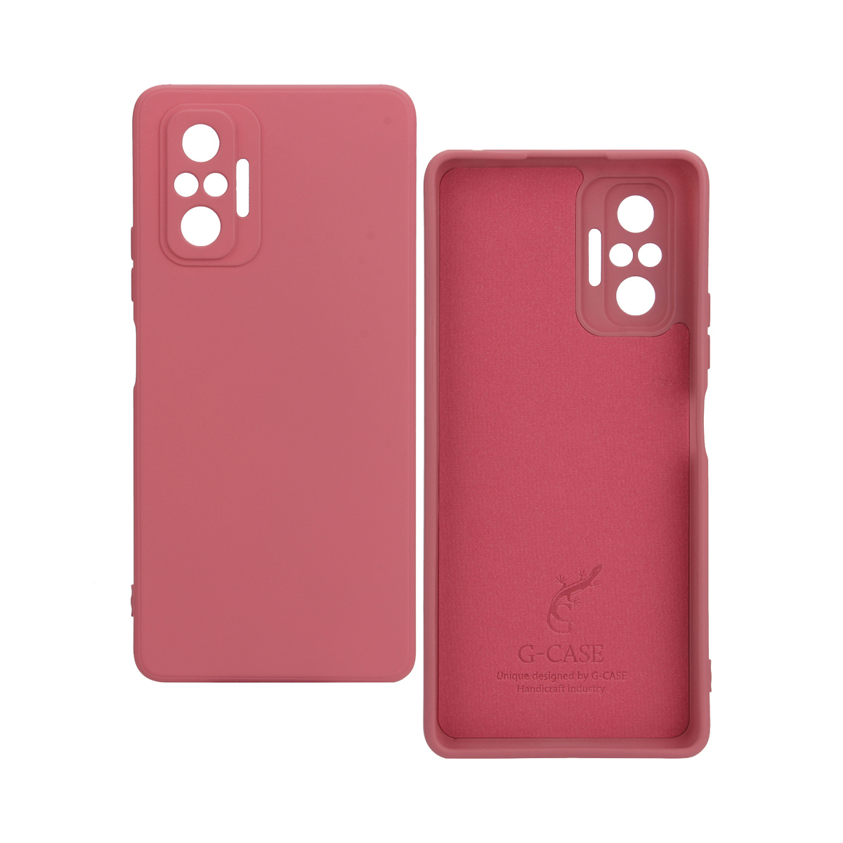 Накладка для Xiaomi Redmi Note 10 Pro G-Case Silicone, красная купить по низким  ценам у производителя. Доставка по России.