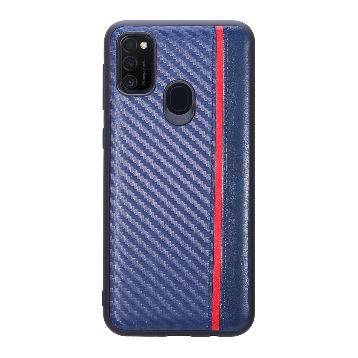 Накладка для Samsung Galaxy M21 SM-M215 G-Case Carbon, темно-синяя купить  по низким ценам у производителя. Доставка по России.