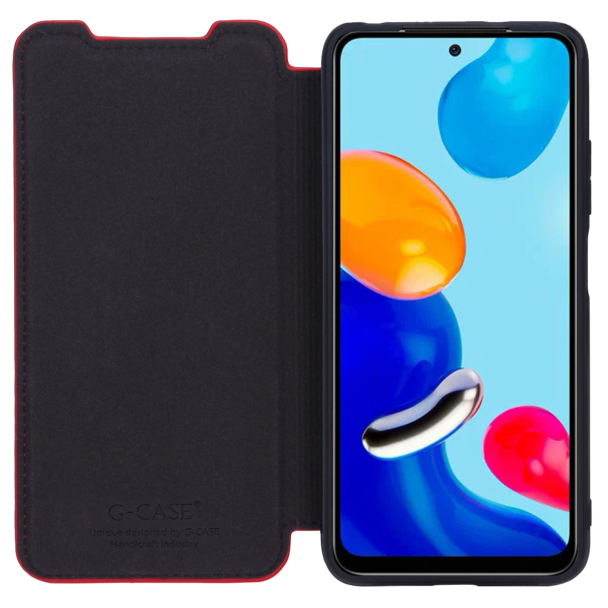 Чехол для Xiaomi Redmi Note 11S G-Case Slim Premium, красный купить по  низким ценам у производителя. Доставка по России.