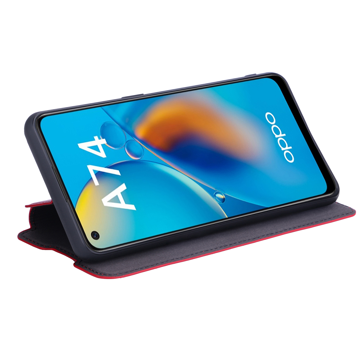 Чехол для OPPO A74 (4G) G-Case Slim Premium, красный купить по низким ценам  у производителя. Доставка по России.