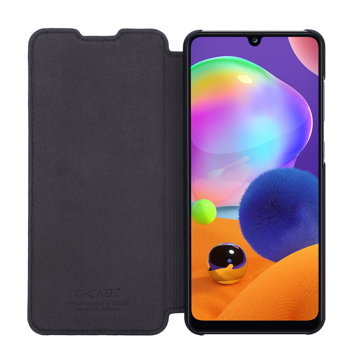 Чехол для Samsung Galaxy A31 SM-A315 G-Case Slim Premium, черный купить по  низким ценам у производителя. Доставка по России.