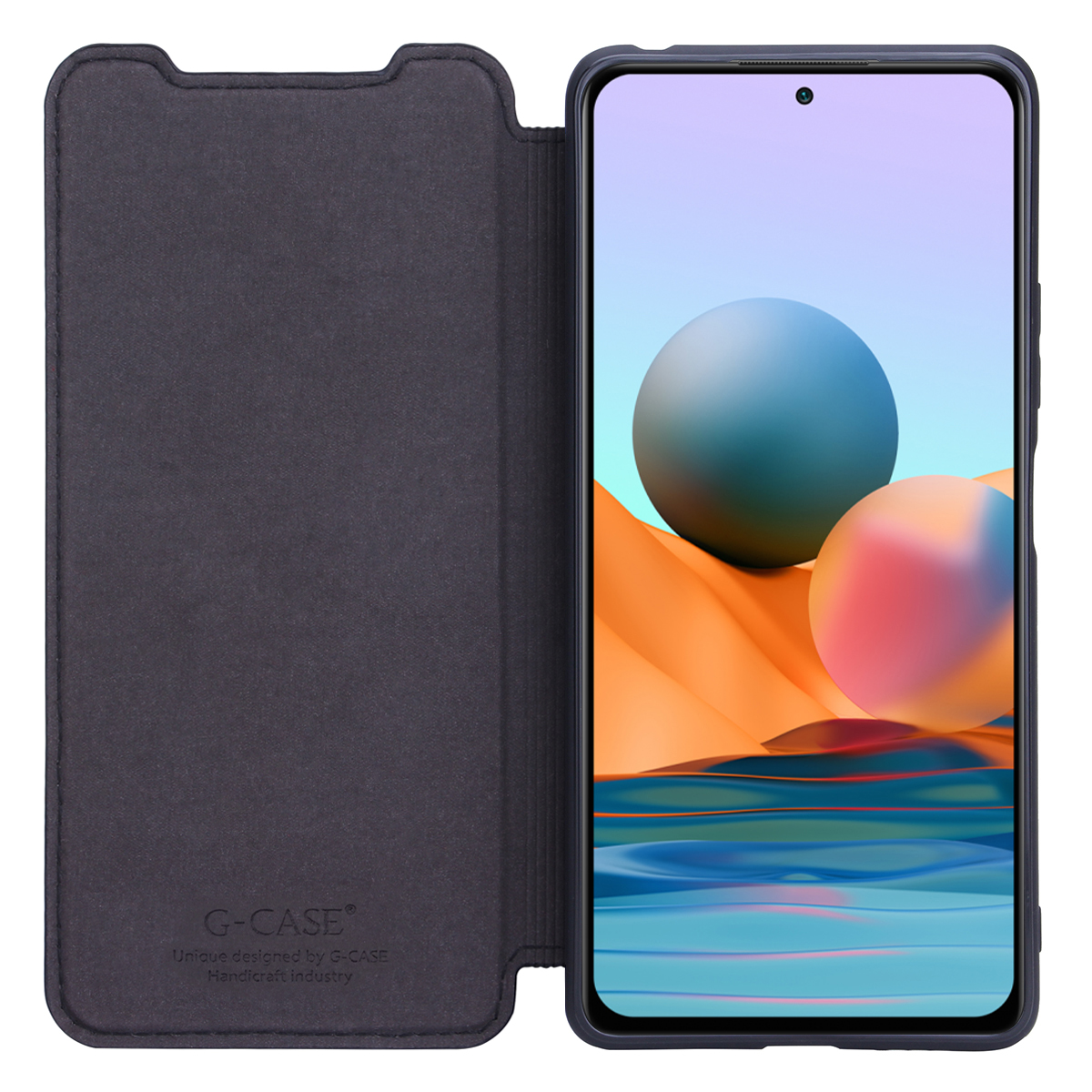 Чехол для Xiaomi Redmi Note 10 Pro G-Case Slim Premium карбон, черный  купить по низким ценам у производителя. Доставка по России.