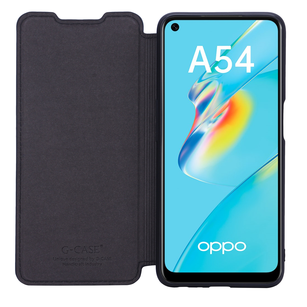 Чехол для OPPO A54 (4G) G-Case Slim Premium, черный купить по низким ценам  у производителя. Доставка по России.